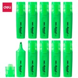 DELI ACCENT HIGHLIGHTER CHISEL TIP GREEN BOX 10