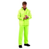 WORKIT RSHV HI VIS RAIN SUIT  YELLOW  SIZE 2XL