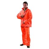 WORKIT RSHVO HI VIS RAIN SUIT  ORANGE  SIZE LARGE