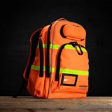 RUGGED XTREMES HI VIS LAPTOP BACKPACK ORANGE