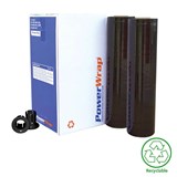 POWERWRAP 25 HAND PALLET WRAP 500MM X 350M BLACK