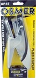OSMER PLIER STAPLER WITH BOX 1000 266 STAPLERS