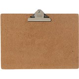 MARBIG CLIPBOARD MASONITE LARGE CLIP A3 LANDSCAPE