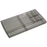 ESSELTE NOUVEAU DRAWER TIDY SMOKE