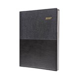 COLLINS VANESSA 385V99 DIARY WEEK TO VIEW A5 BLACK