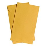 P6 ENVELOPES SEED POCKET PLAINFACE 135 X 80MM GOLD BOX 1000