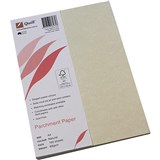 QUILL PARCHMENT PAPER 90GSM A4 NATURAL PACK 100