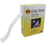 MARBIG GRIP STRIPS HOOK ONLY 25MM X 36M