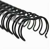 GBC WIRE BINDING COMB 34 LOOP 10MM A4 BLACK PACK 100