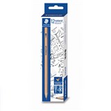 STAEDTLER 130 NATURAL GRAPHITE PENCILS HB BOX 12