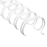 GOLD SOVEREIGN WIRE BINDING COMB 34 LOOP 9MM A4 WHITE BOX 100