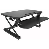 ARISE SIT STAND DESKALATOR MEDIUM 890 X 590MM BLACK