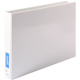 BANTEX INSERT RING BINDER PP LANDSCAPE 4D 38MM A3 WHITE