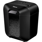 FELLOWES LX10 POWERSHRED CROSS CUT SHREDDER BLACK