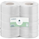 REGAL CLASSIC JUMBO TOILET ROLL 1PLY 500M PACK 8