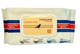 BIBBULMUN ANTIBACTERIAL ALCOHOL WIPES PACK 50