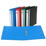 MARBIG ENVIRO DELUXE RING BINDER PE 4D 25MM A4 BLACK