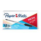 PAPERMATE INKJOY 50ST BALLPOINT PENS MEDIUM BLACK BOX 12