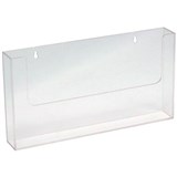 DEFLECTO BROCHURE HOLDER WALL MOUNT LANDSCAPE A3 CLEAR