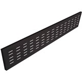 RAPID SPAN METAL MODESTY PANEL 1800MM DESK 1590 X 300MM BLACK