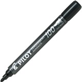 PILOT SCA100 PERMANENT MARKER BULLET 10MM BLACK