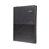 COLLINS VANESSA 165V99 DIARY DAY TO PAGE A6 BLACK