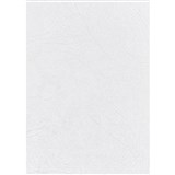 REXEL BINDING COVER LEATHERGRAIN 250GSM A4 WHITE PACK 100