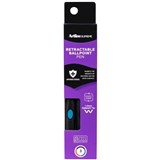 ARTLINE SUPREME ANTIMICROBIAL RETRACTABLE BALLPOINT PEN 10MM ASSORTED PACK 3