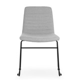 RAPIDLINE PIXEL SLED BASE CHAIR LIGHT GREYBLACK