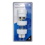 JACKSON SLIM TRAVEL ADAPTOR WHITE