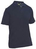 BISLEY COTTONPOLY SHORT SLEEVE POLO  NAVY  SIZE XL