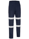 BISLEY APEX 240 FR RIPSTOP PANTS WITH BIOMOTION REFLECTIVE TAPE  NAVY  SIZE 92R