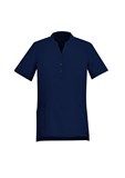 BIZ COLLECTION WOMENS FLORENCE PLAIN TUNIC  NAVY  SIZE 12