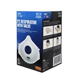 PROCHOICE DUST MASKS P2VALVE  BOX 12
