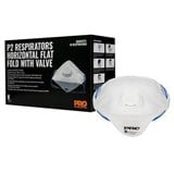 ProChoice Horizontal Flat Fold P2 Respirator Mask with Valve Box of 10 DISCONTINUED